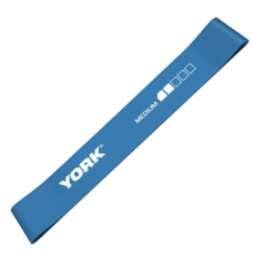 Резинка для фитнеса York Medium, синий #Y-80451